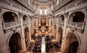 Church wedding in Paris