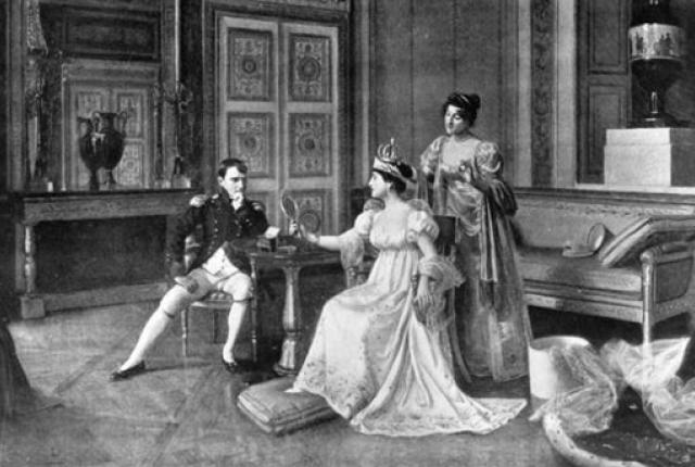 Napoléon I and Joséphine. 