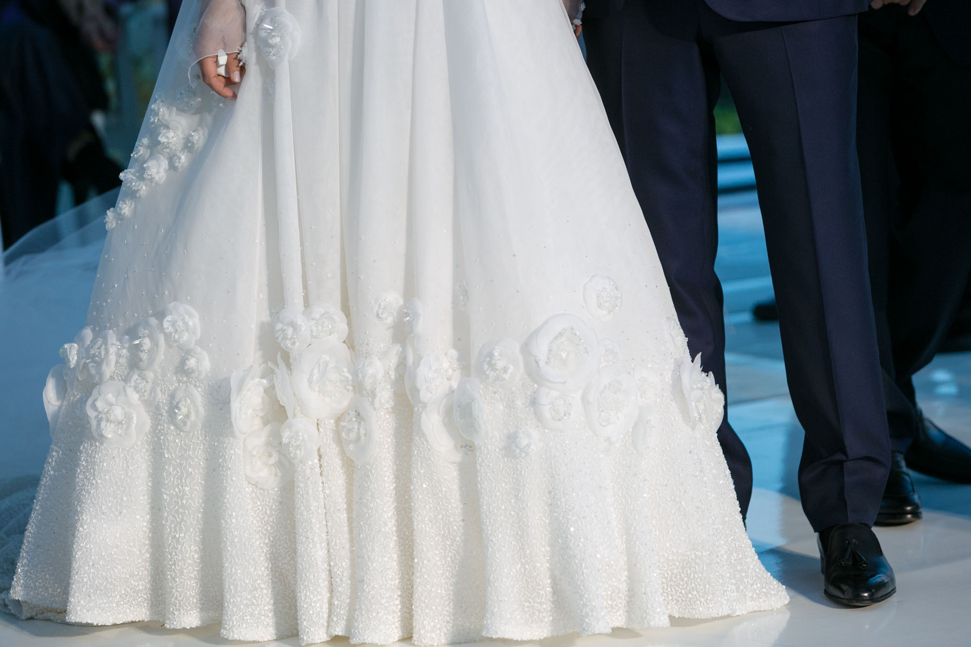 chanel-wedding-dress-with-camelia-embellishments