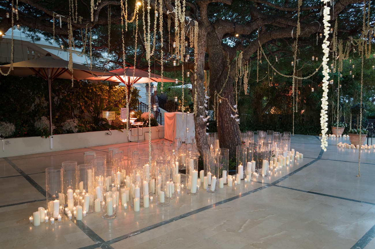 dancefloor-candle-display