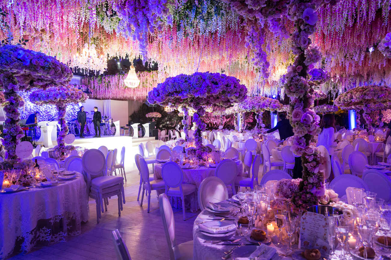 hanging-florals-for-destination-french-riviera-wedding