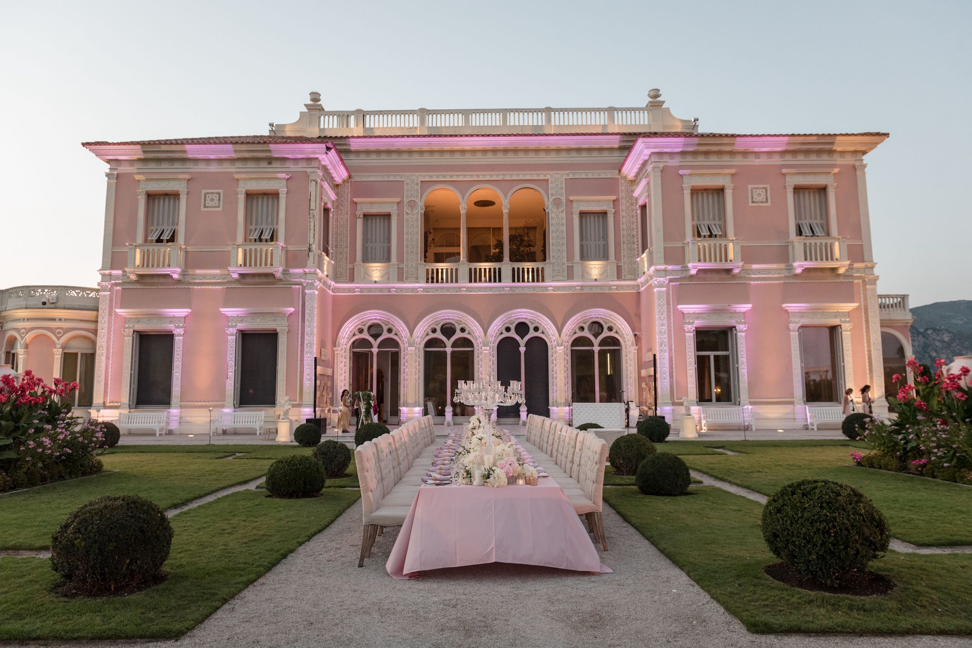 best Côte d’Azur wedding venues Villa Ephrussi de Rothschild