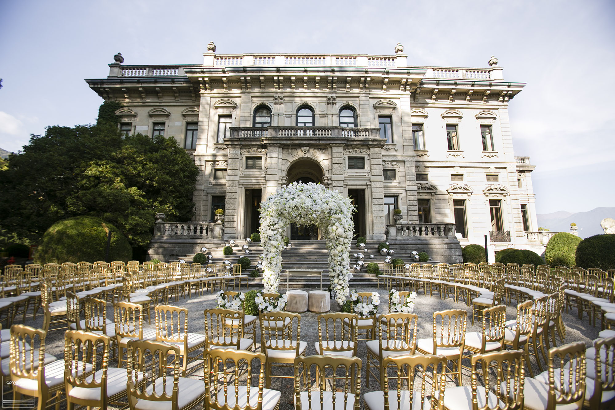 best Lake Como wedding venues Villa Erba