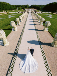 Château de Vaux-le-Vicomte wedding ceremony near Paris