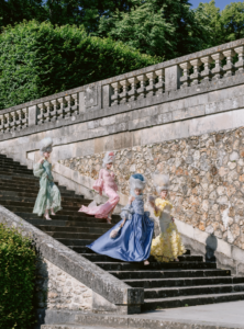 French château fête champêtre celebration