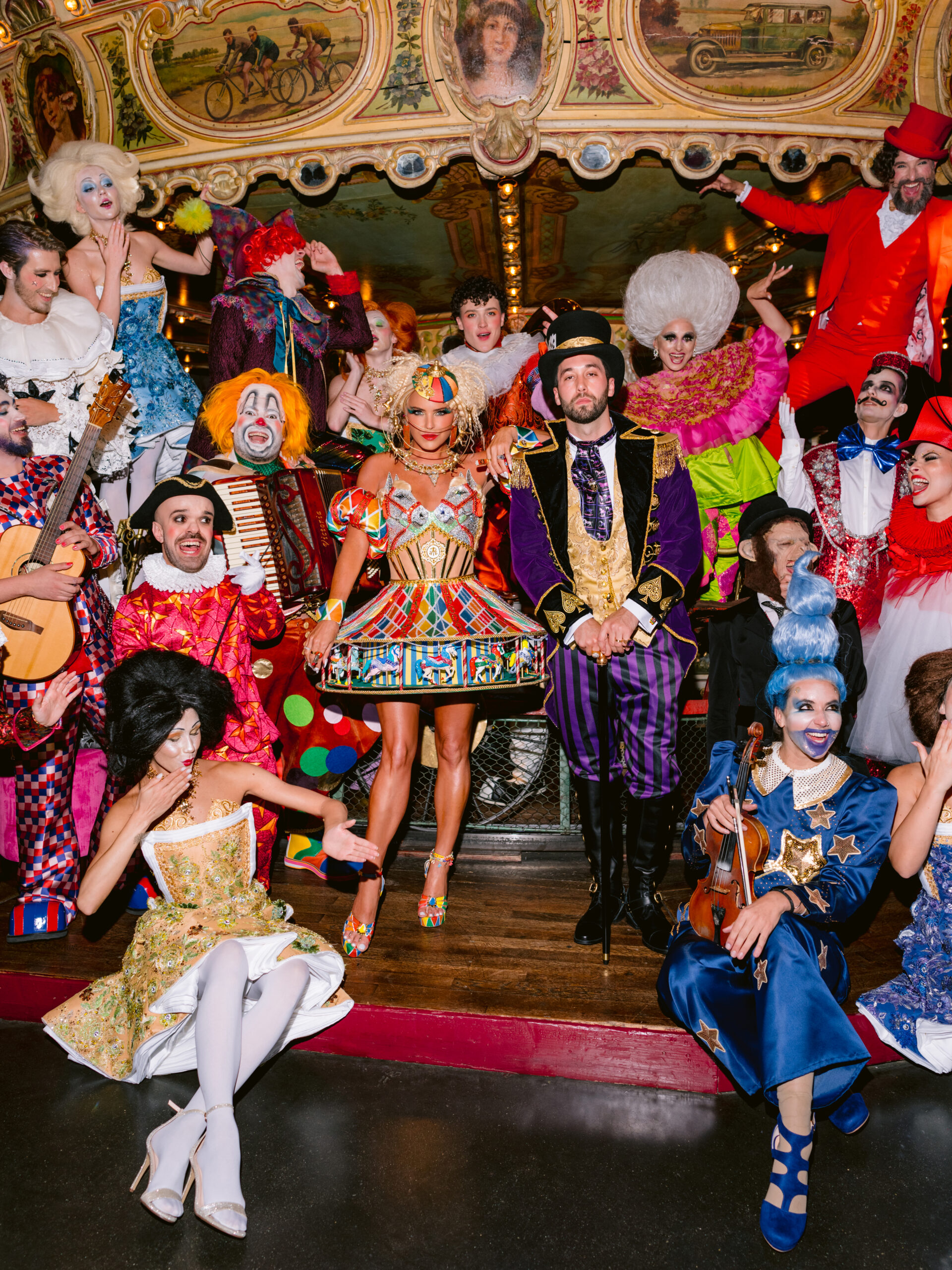 Celebrating at the Musée des Arts Forains: A Bespoke Circus Spectacle